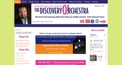Desktop Screenshot of discoveryorchestra.org
