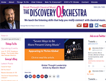 Tablet Screenshot of discoveryorchestra.org